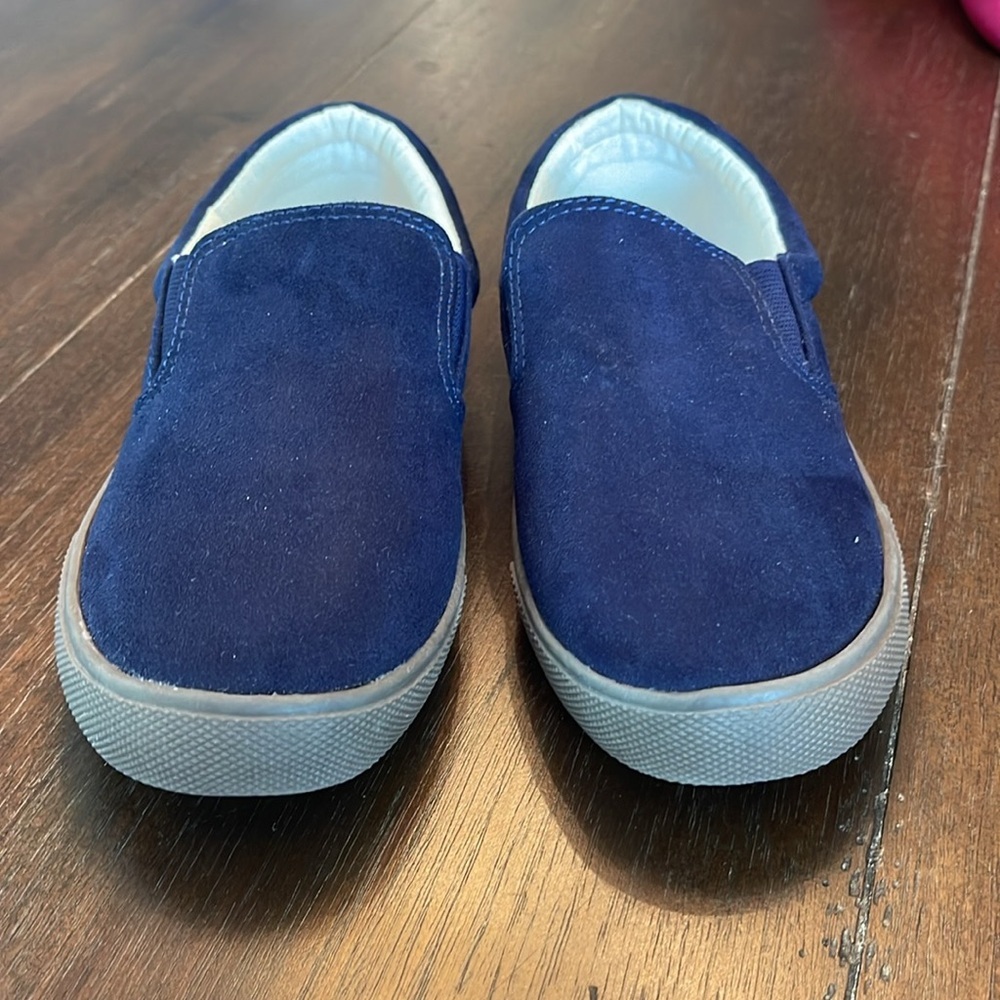 NWOT J.Crew Factory Boys Slip On Sneakers -  Size 1 - Picture 4 of 11